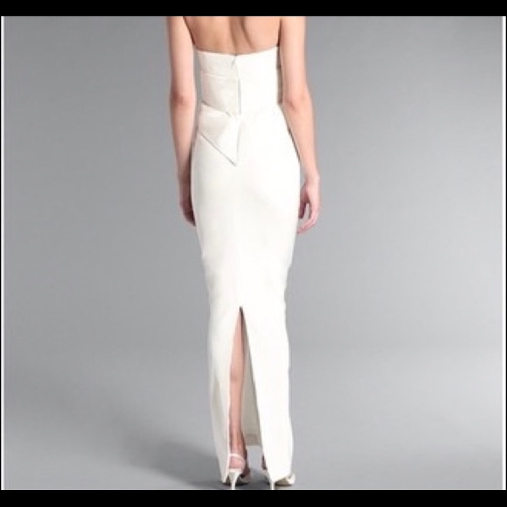 White Marchesa Notte gown, brand new tags attached - Picture 3 of 4